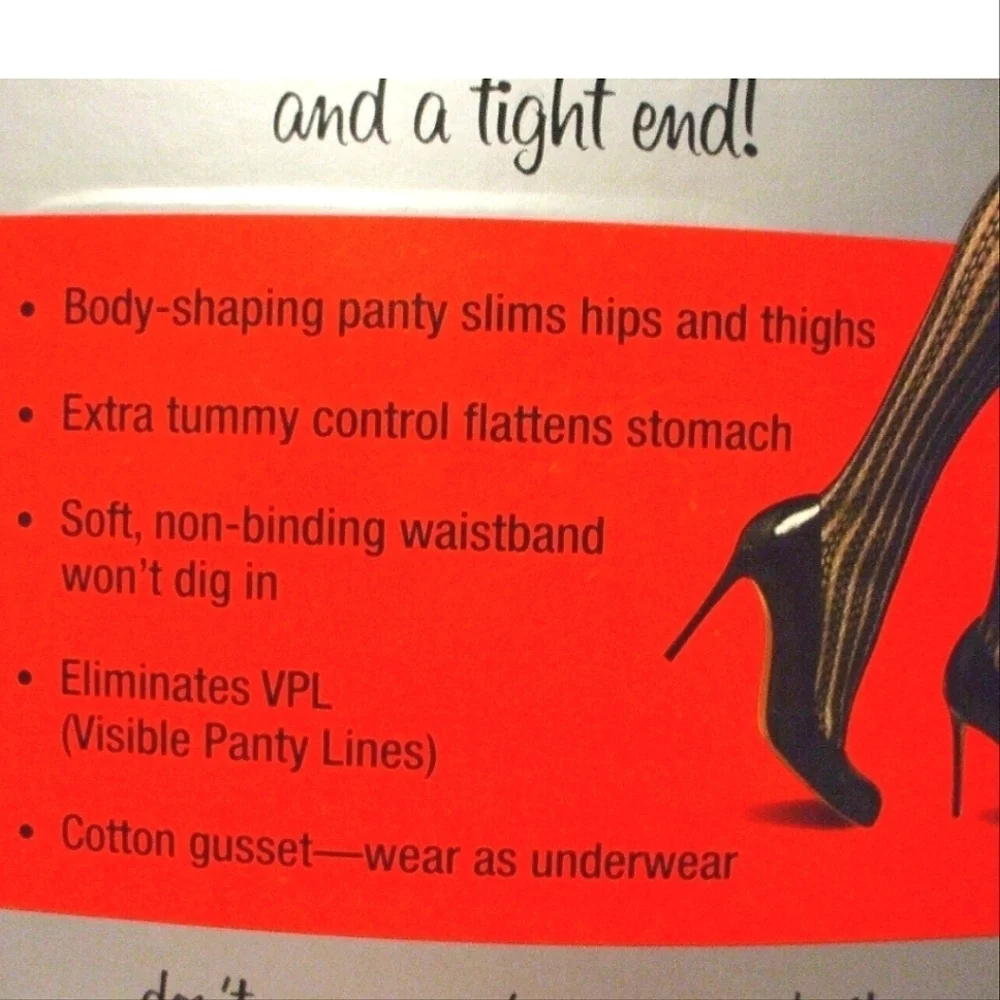 Spanx Uptown Tight-End Tights Patterned Bodyshaping Black